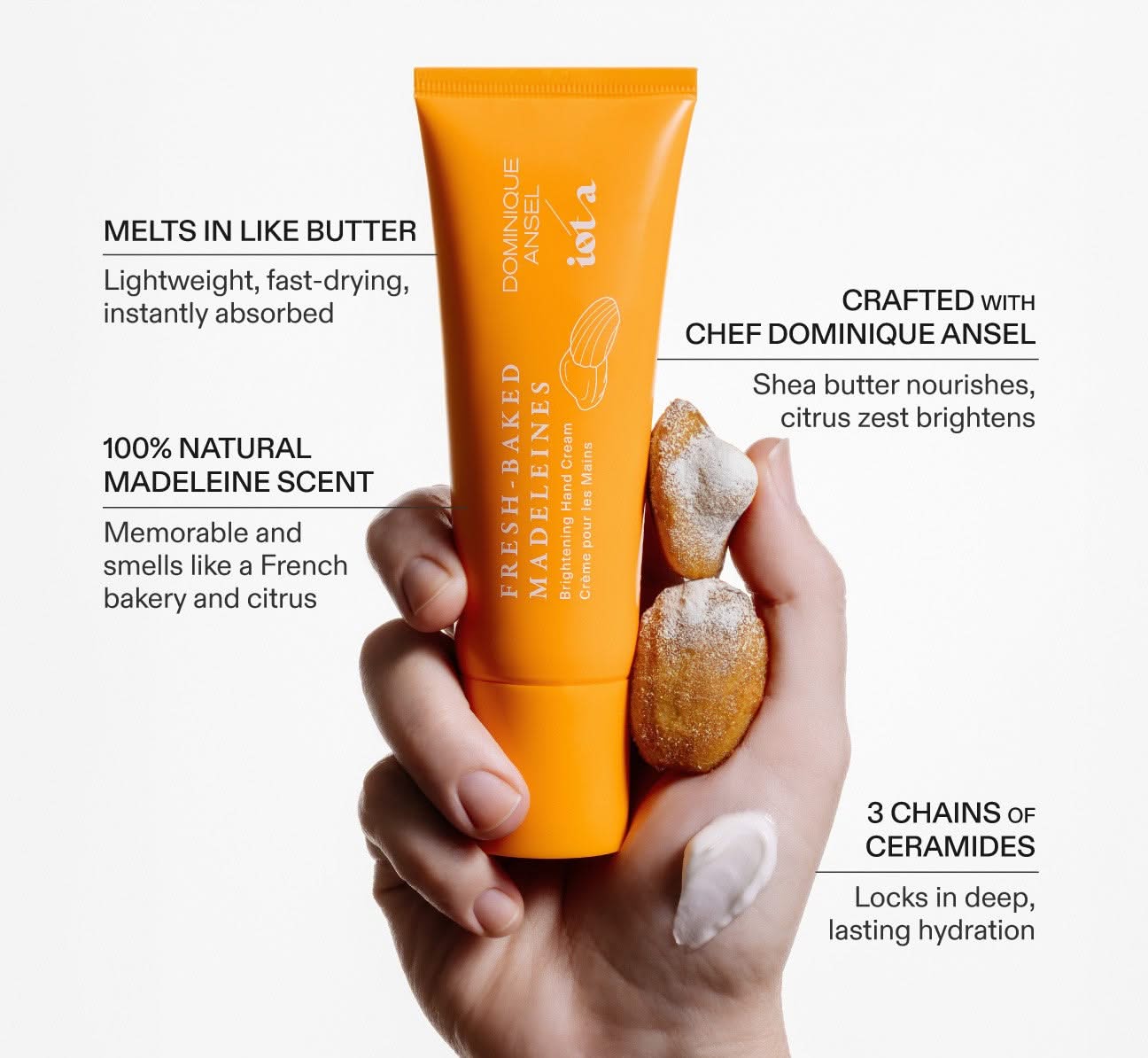iota / Dominique Ansel Fresh-Baked Madeleines Hand Cream