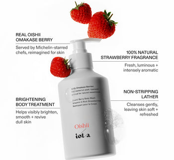 Oishii Berry Body Wash Trio