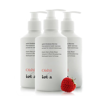 Oishii Berry Body Wash Trio